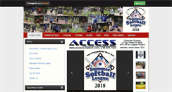 Desktop Screenshot of mensclubsoftball.org